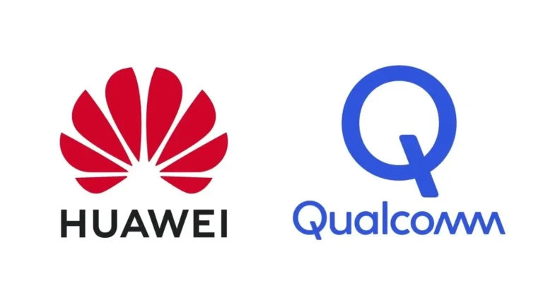 Λογότυπα Qualcomm Huawei