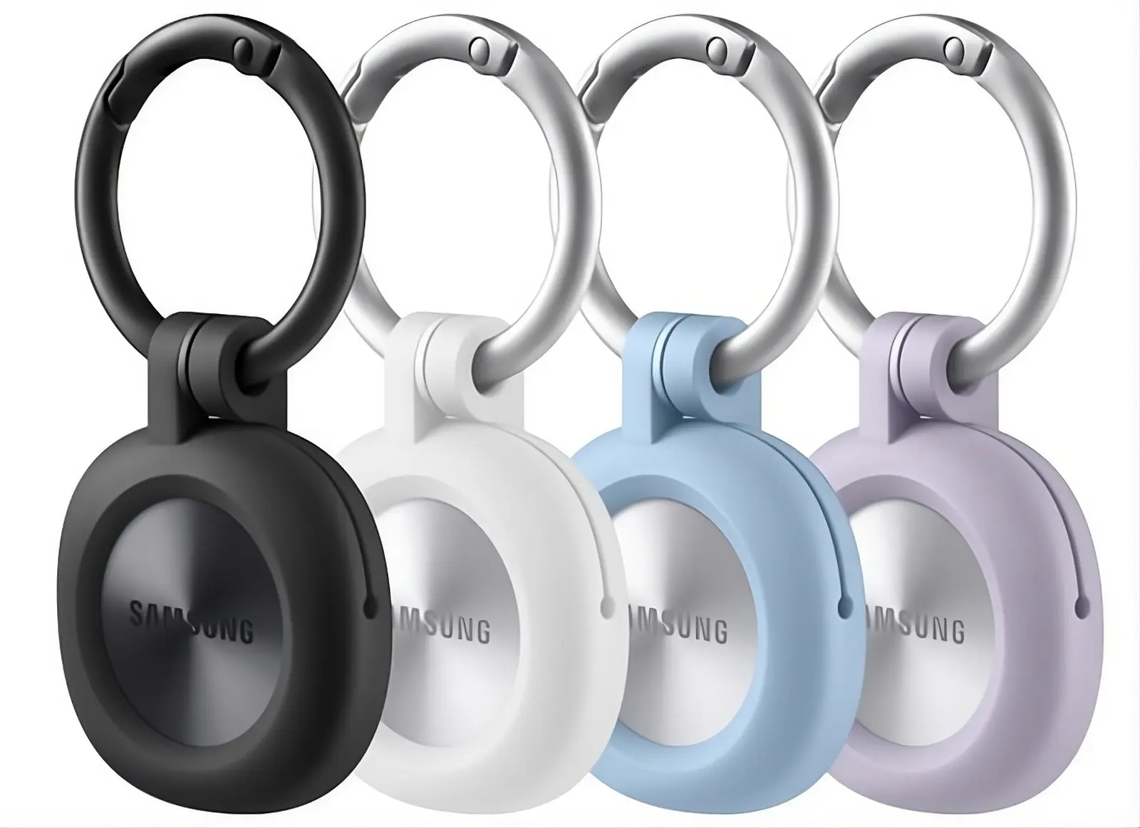 Τα Samsung Galaxy SmartTag3 στην θήκη τους
