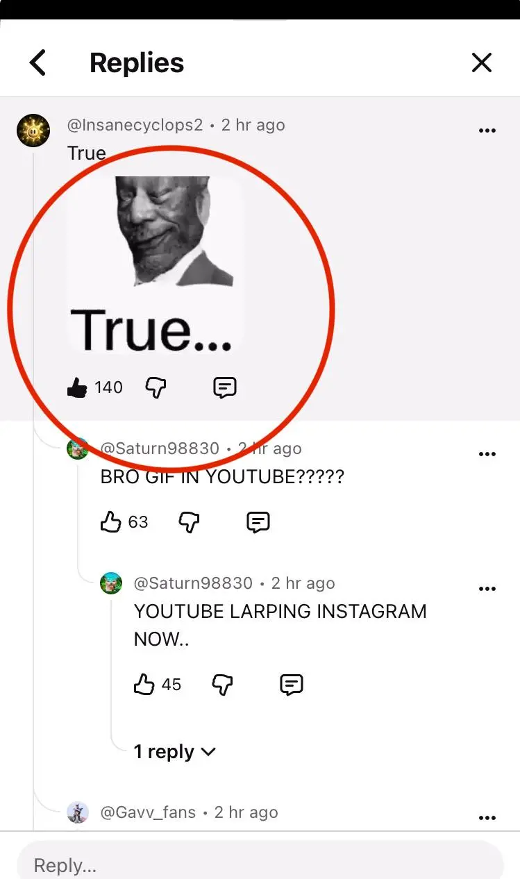 Ένα από τα πρώτα GIFs που ήρθαν στο YouTube