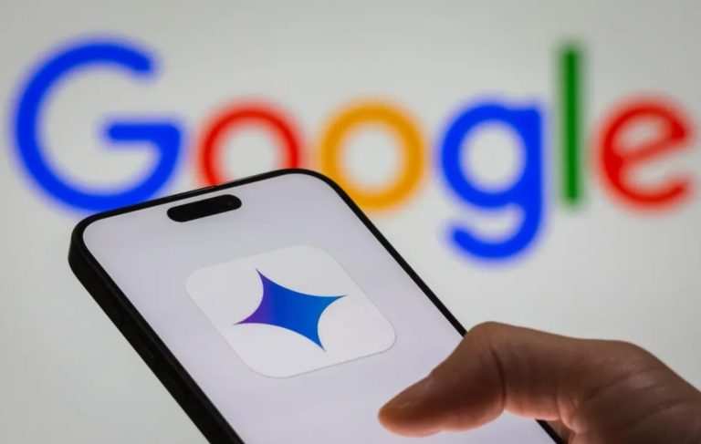 Το λογότυπο του Gemini σε smartphone